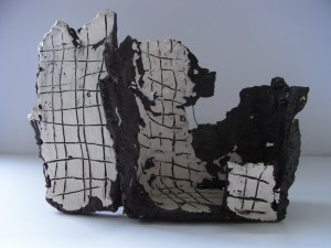 black and white number 4